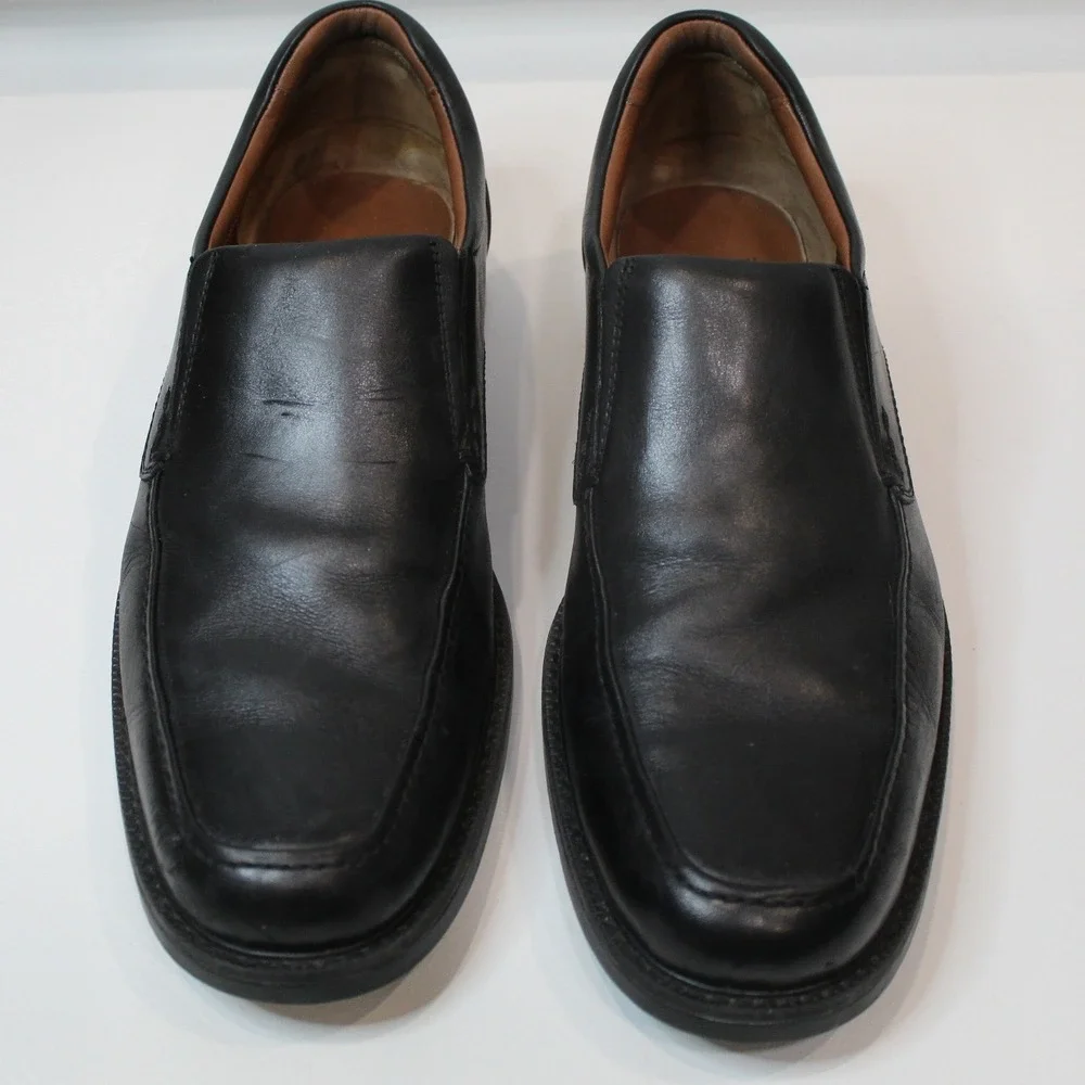 Johnston & Murphy XC4 Waterproof Sheepskin Men's‎ Slip On Shoes Size 11.5 M